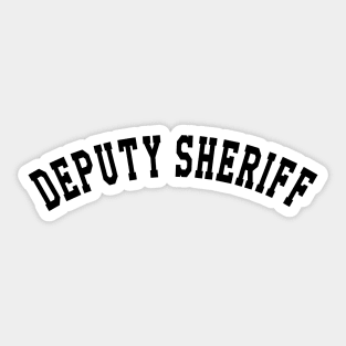 Deputy Sheriff Sticker